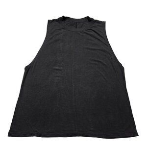 Lululemon Top Womens Medium‎ Black Sleeveless Train and Lift Tank Quick Drying